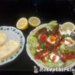 Szardíniás tojásos saláta 2