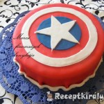 Amerika kapitány torta 1