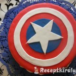Amerika kapitány torta 2