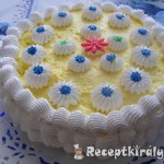 Tejszinhabos vaniliakrémes torta 1