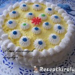 Tejszinhabos vaniliakrémes torta 3