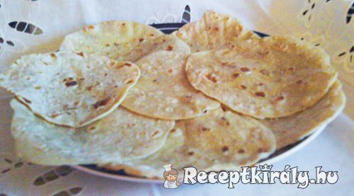 Roti kenyér (Chapati)