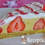 Epres vaníliakrémes torta - paleo 1