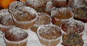 Mákos-almás muffin