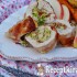 Göngyölt csirkemell zsályás alma-bacon töltelékkel – paleo