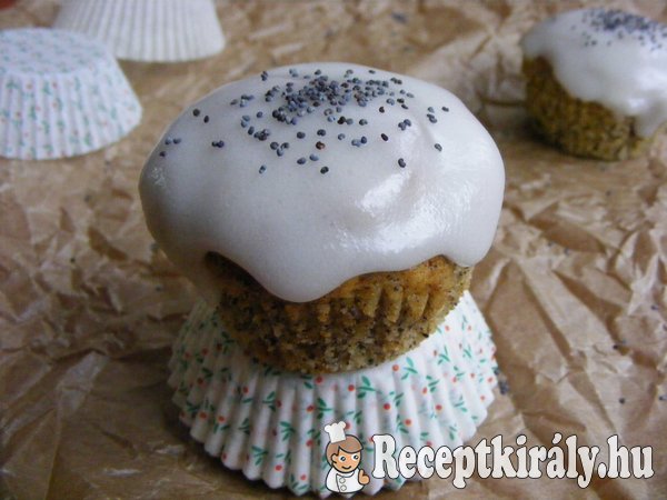 Citromos-mákos muffin
