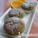 Narancsos-mákos muffin