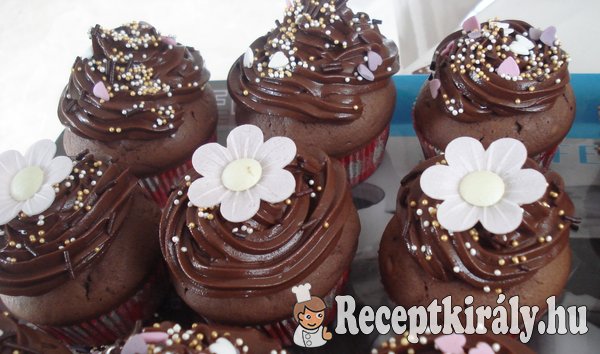Csokikrémes muffin 1