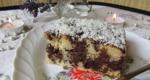 Kakaós-kókuszos fakanalas sütemény