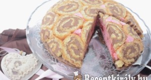 Epres-csokis Charlotte torta – paleo