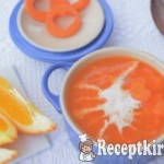 Gyömbéres narancsos sárgarépa krémleves - paleo 1