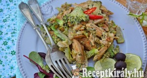 Brokkolis mustáros csirke – paleo