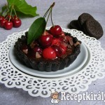 Cseresznyés-csokis mini pite sütés nélkül 1