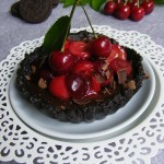 Cseresznyés-csokis mini pite sütés nélkül