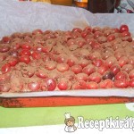 Kukoricadarás cseresznyés süti 1