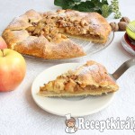 Rusztikus almás pite 2