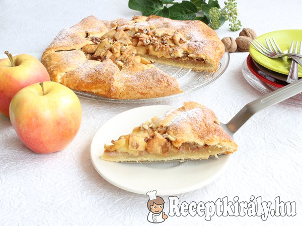 Rusztikus almás pite