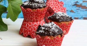 Kókuszos csokoládés muffin