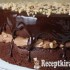Csokoládékrémes mogyorós torta