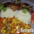Zöldséges karaj párolt rizzsel