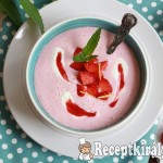 Joghurtos eperkrémleves 1