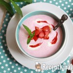 Joghurtos eperkrémleves 2